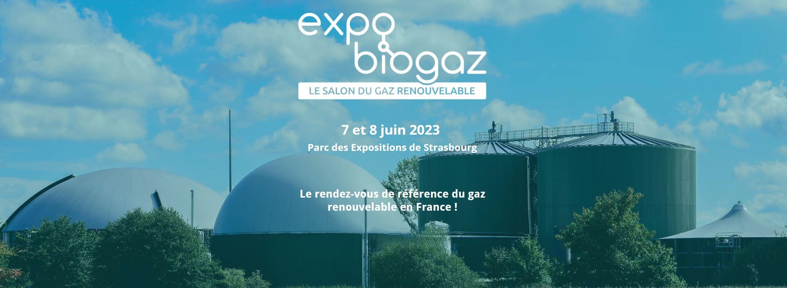 See you at the Expobiogaz exhibition in Strasbourg!