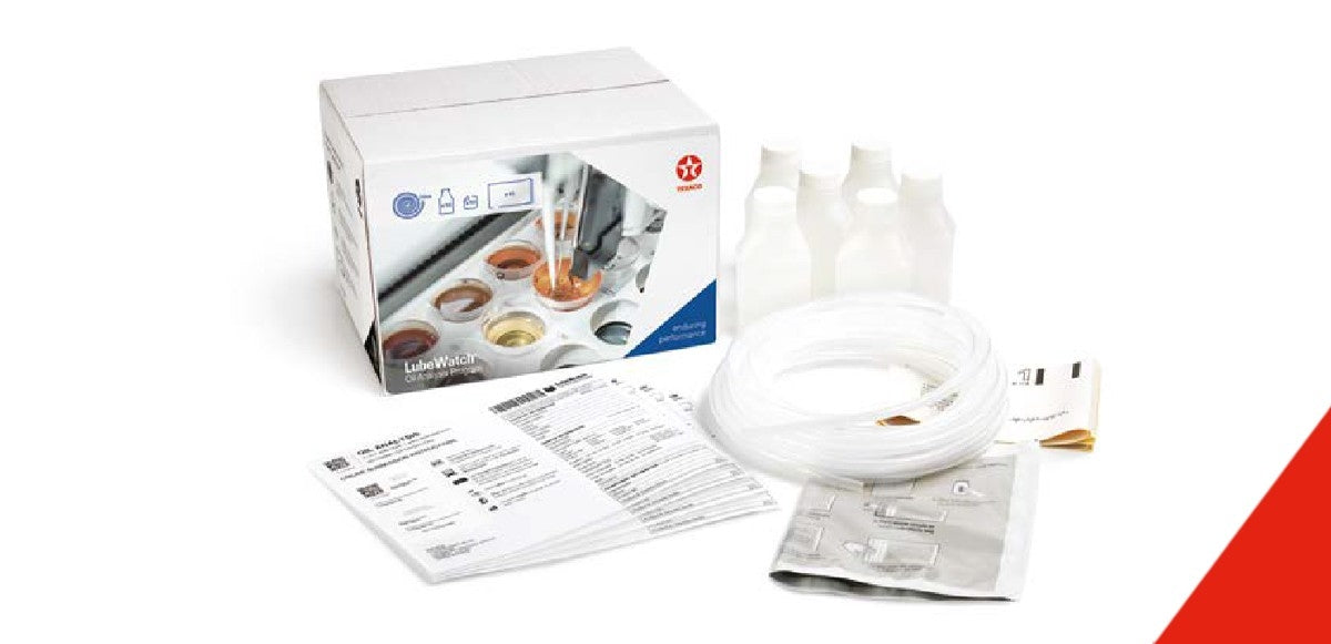 Texaco LubeWatch: oil analysis for smarter maintenance